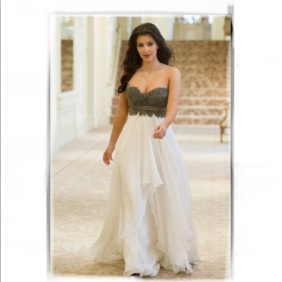 Rafael Cennamo ~ Beaded Bodice Gown - Picture 7 of 7